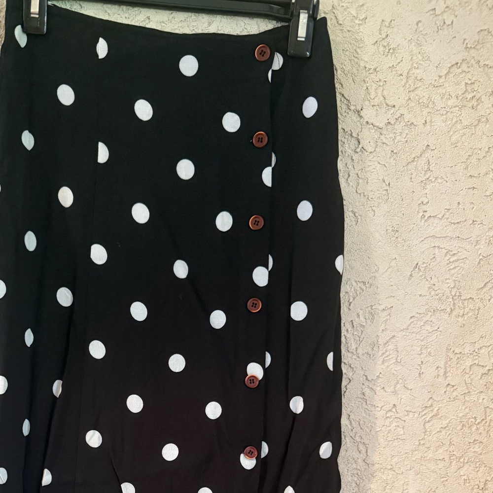 Free People Polka Dot Black Skirt - Picture 7 of 7